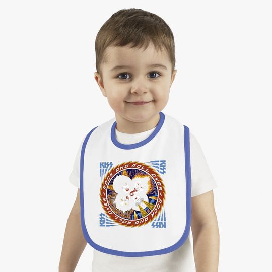 Kiss Rock Band Baby Bib