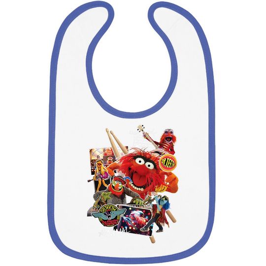 Disney Muppets Animal Dr.teeth And The Electric Mayhem Baby Bib