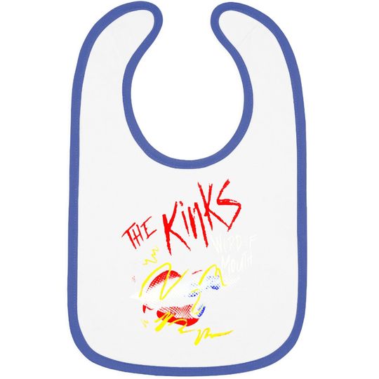 The Kinks Band Baby Bib