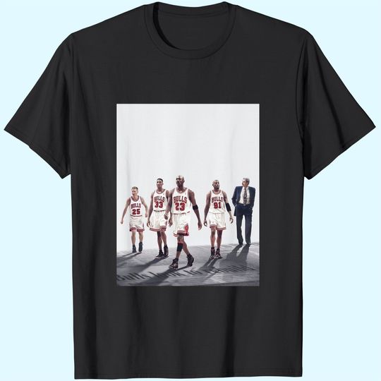 The Last Dance Tee Michael Jordan Scottie PipPen Dennis RodMan Shirt