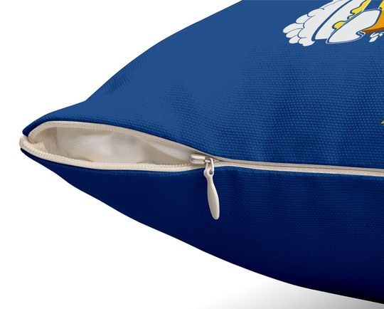 Brewski Skiing Beer Throw Pillow