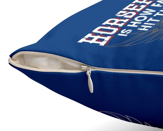 Mechanic Throw Pillow Horsepower Torque Funny Throw Pillow