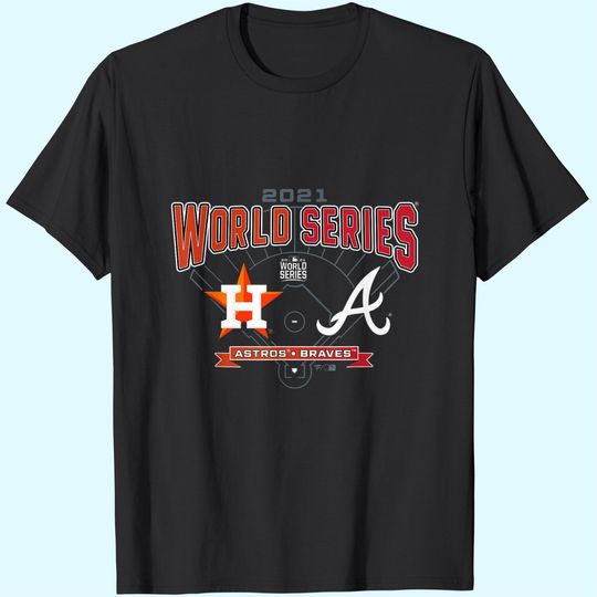 Astros vs Braves 2021 World Series Matchup T-Shirt