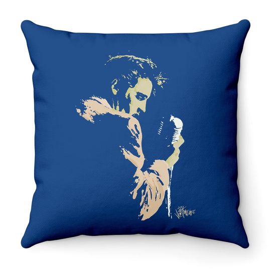 Elvis Presley The King Rock Early Elvis Adult Throw Pillow