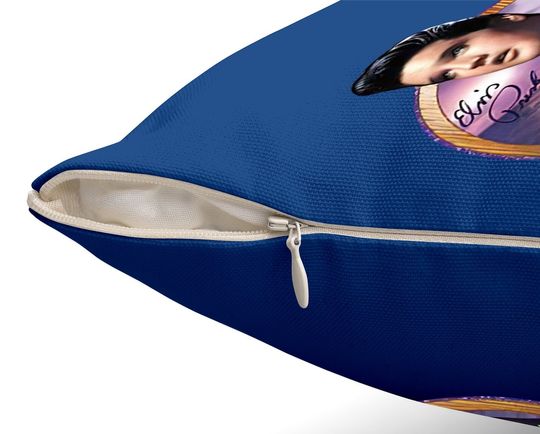 Elvis Presley Luau King  throw Pillow