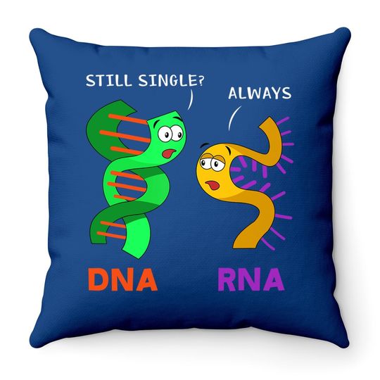 Biologist Botanist Science Nature - Funny Biology Pun Throw Pillow