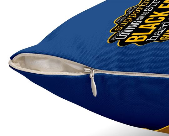 Black Father King Afro African Man Throw Pillow