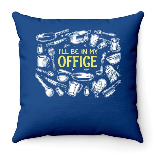 Chef Cooking Culinary Funny Throw Pillow, Gift For Chefs, Cool Fun Vintage Throw Pillow, Cook Knives Lover Throw Pillow, Dad Mom Birthday Present Top