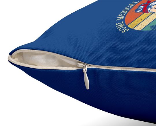 Some Medical Assistants Have Tattoos Pretty Eyes Throw Pillow