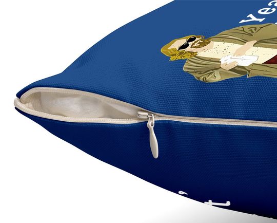 The Big Lebowski The Dude Yeah Throw Pillow