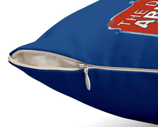 The Big Lebowski The Dude Abides Throw Pillow