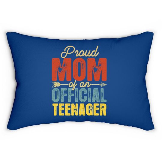 Proud Mom Of  Lumbar Pillownager Birthday Lumbar Pillow