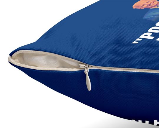 Creepy Uncle Joe Biden Inspired Design Throw Pillow