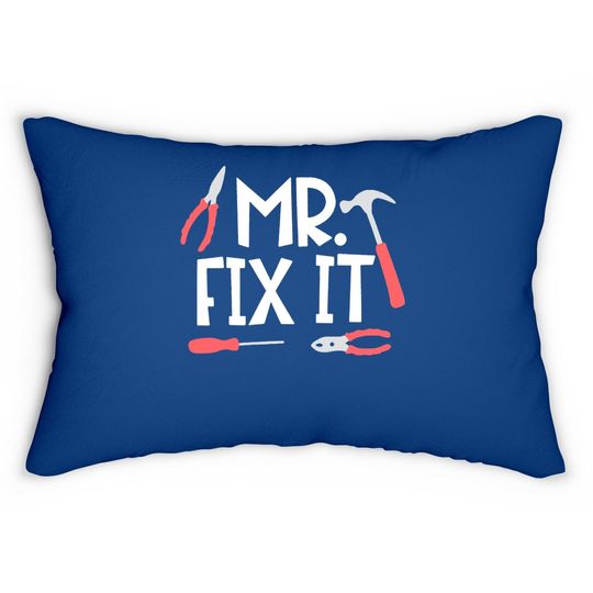 Unique Baby Fathers Day Daddy And Me Lumbar Pillow Mr Fix It