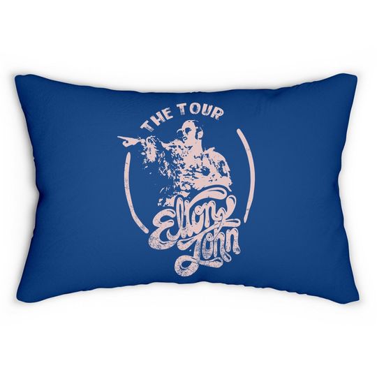 Graphic Cartoon Peanuts Play Piano Rocketman Elton Idol John Lumbar Pillow