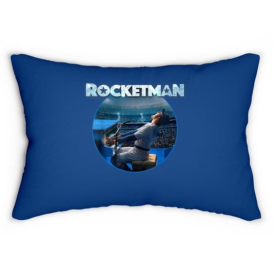Rocketman Movie Elton John Piano Lumbar Pillow