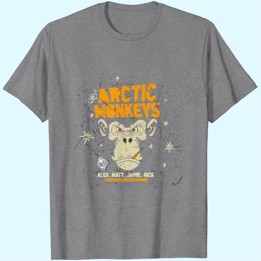 Discover Music Band Arctic Music Monkeys T-Shirt