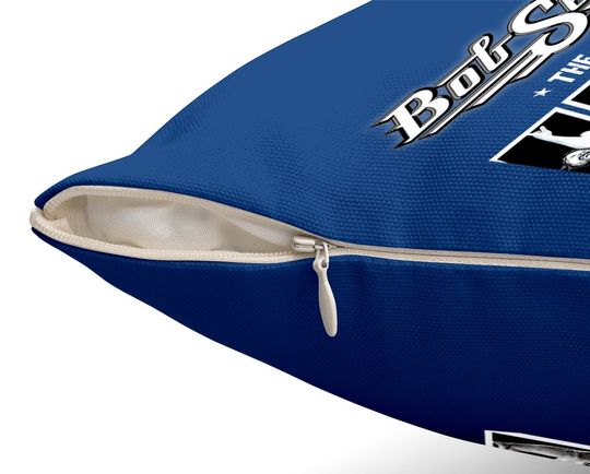 Love Bob Art Seger Retro Rock And Roll Legends 1970s Throw Pillow