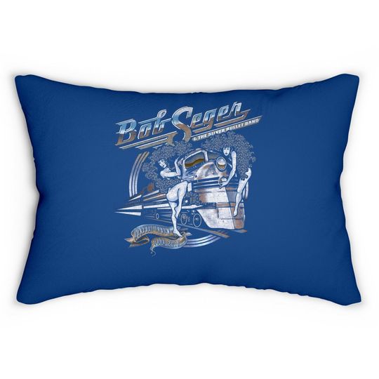 Retro Bob Art Seger Love Rock And Roll Legends Classic Lumbar Pillow