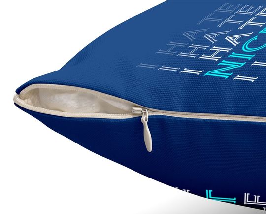 I Hate Golf I Hate Golf I Hate Golf Nice Shot I Love Golf Throw Pillow