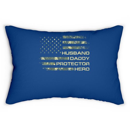 Lumbar Pillow  husband Daddy Protector Hero
