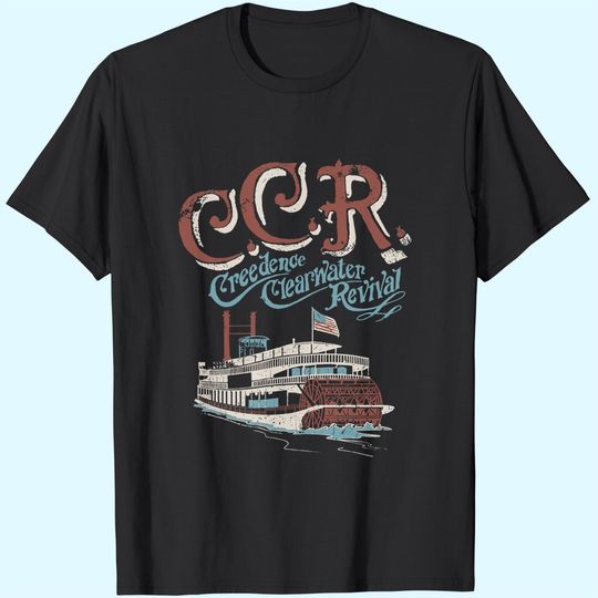 Creedence Clearwater Revival American Rock Band T Shirt