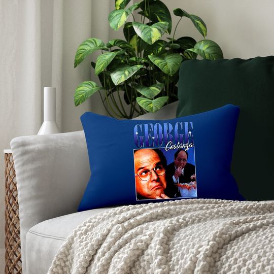 Seinfeld George Costanza Homage Lumbar Pillow