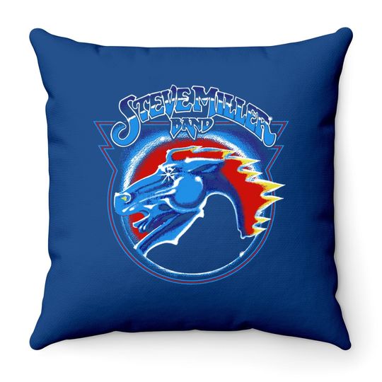 Steve Miller Band - Wintertime Throw Pillow