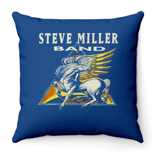 Steve Miller Band - Threshold Throw Pillow