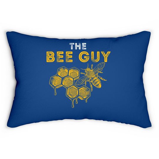 The Bee Guy - Bee Lover Beekeeping & Beekeeper Lumbar Pillow
