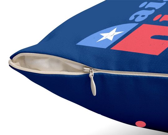 Raised Right Republican Elephant Retro Style Distressed Gift Throw Pillow