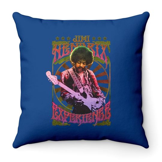 Jimi Hendrix Experience Adult Throw Pillow