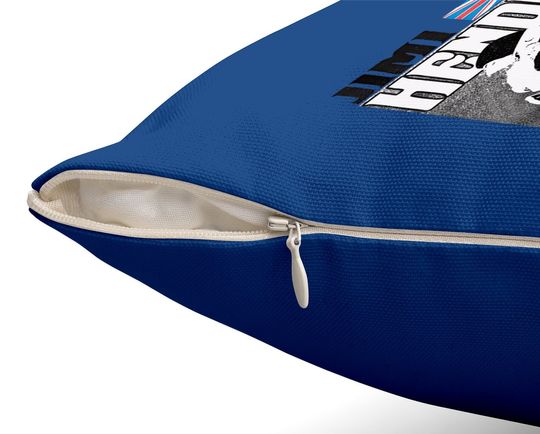 Jimi Hendrix - Live In London Throw Pillow