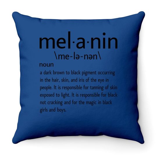 Melanin Defined Throw Pillow That Melanin Throw Pillow