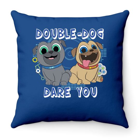 Disney Puppy Dog Pals Rolly Bingo High Five Throw Pillow