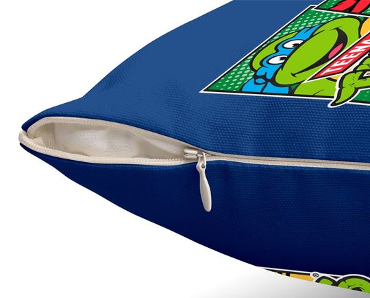 Teenage Mutant Ninja Turtles Paneled Characters Throw Pillow