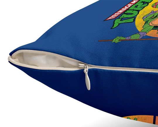 Teenage Mutant Ninja Turtles Retro Sun Group Throw Pillow-throw Pillow