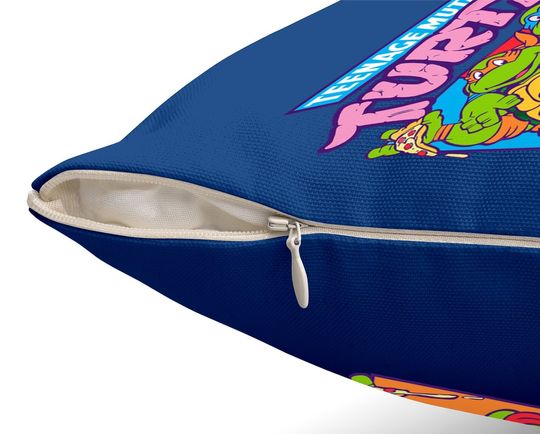 Teenage Mutant Ninja Turtles Pizza & Smiles Throw Pillow