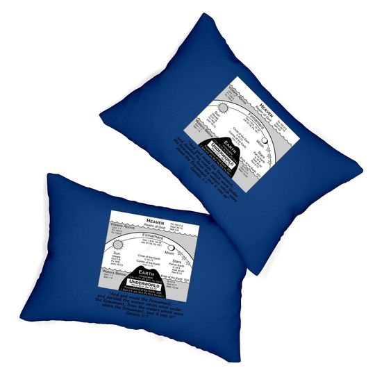 Flat Earth Lumbar Pillow