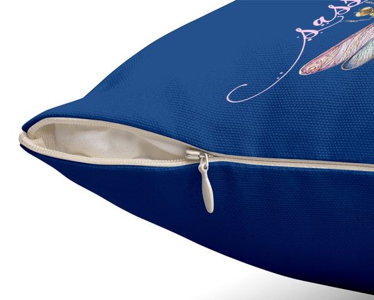 Outlander Sassenach Dragonfly Throw Pillow