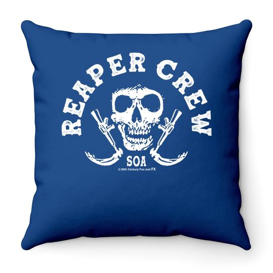 Sons Of Anarchy Reaper Crew Throw Pillow