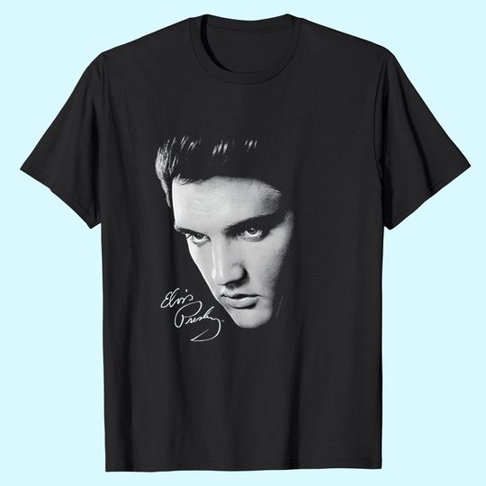 Popfunk Elvis Presley Signature Heartthrob Music T Shirt
