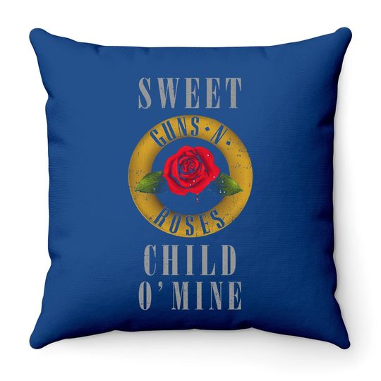 Guns N Roses Sweet Child O Mine- Throw Pillow