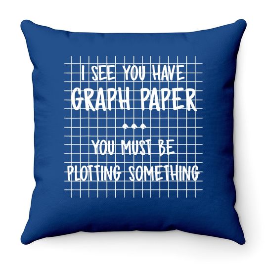 Math Teacher Throw Pillow