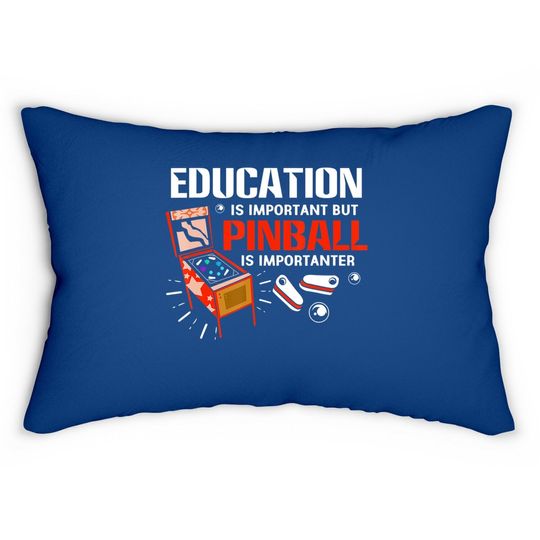 Pinball Tournament Lumbar Pillow Lumbar Pillow