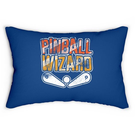 Pinball Lumbar Pillow For Pinball Wizard