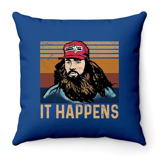 Forrest Gump It Happens  throw Pillow