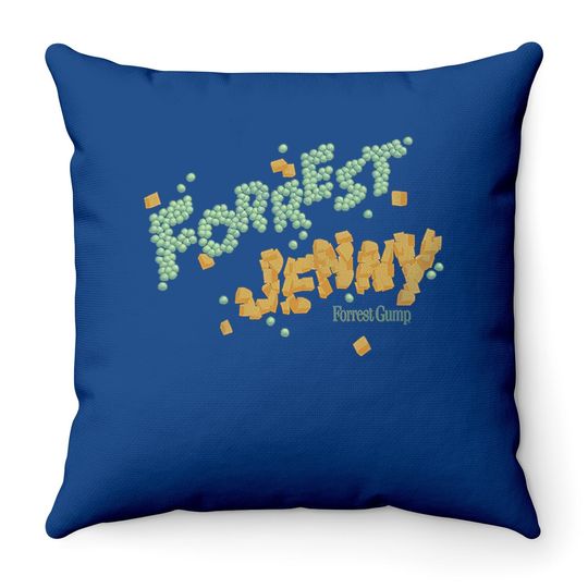 Nirvan Forrest Gump L Forrest Gump Peas And Carrots Throw Pillow