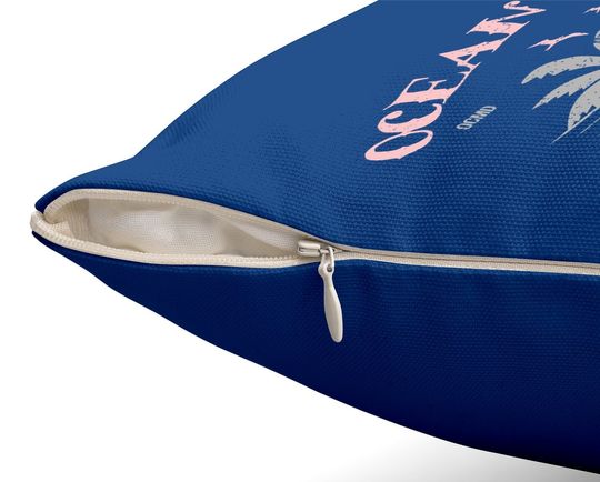 Ocean City Summer Paradise Throw Pillow