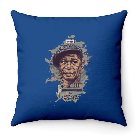 The Shawshank Redemption Red Cinematographic Work Throw Pillow